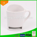 High Quality White Ceramic Mug,Biscuit Mug,Wholesale Ceramic Mug
